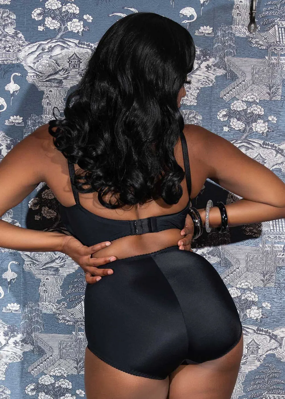 What Katie Did Liz High Waist Knickers Black