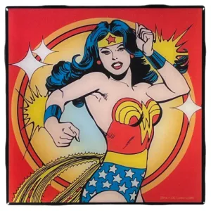 WONDER WOMAN Custom Ceramic Tile Coaster