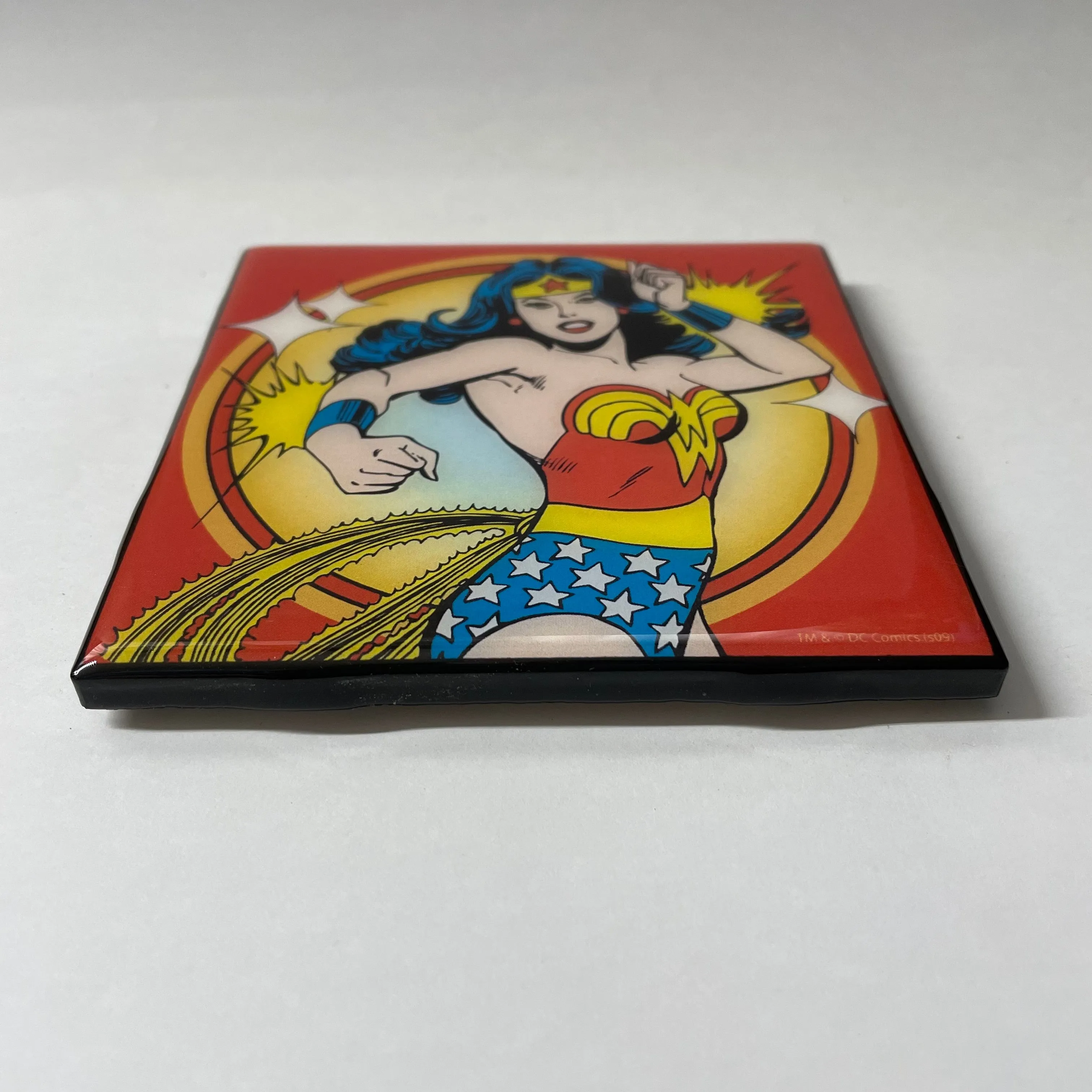 WONDER WOMAN Custom Ceramic Tile Coaster