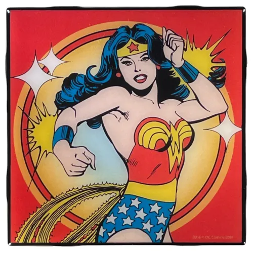 WONDER WOMAN Custom Ceramic Tile Coaster
