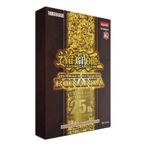 YuGiOh! Quarter Century Bonanza 3-Booster Tuckbox