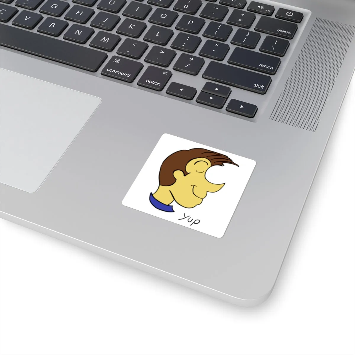 Yup Square Stickers