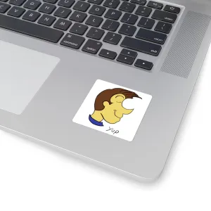 Yup Square Stickers
