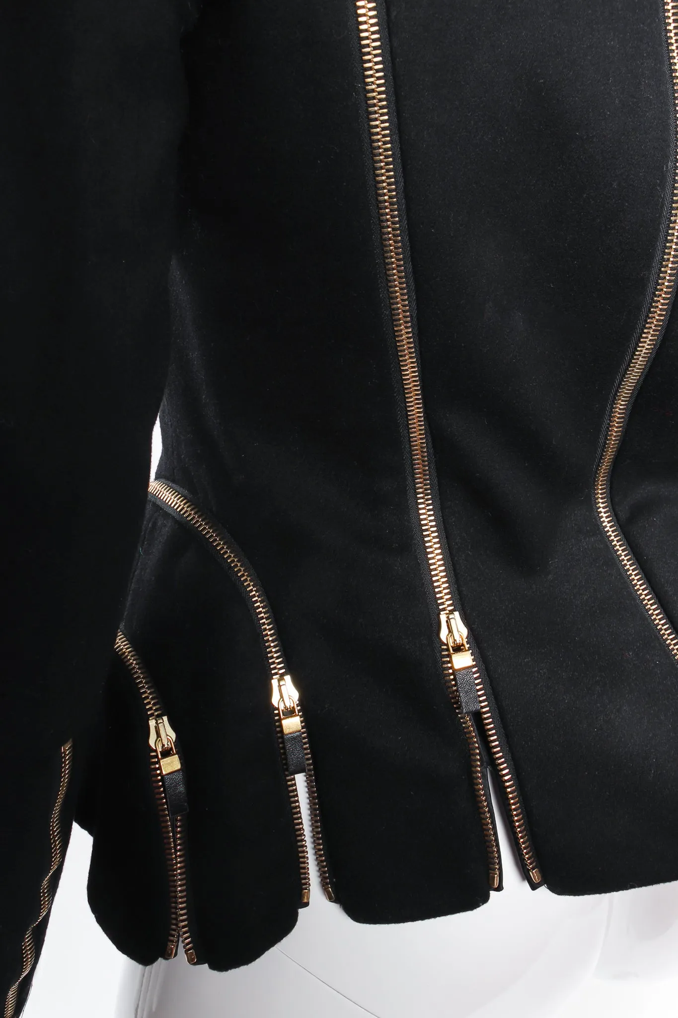 Zipper Bustle Jacket