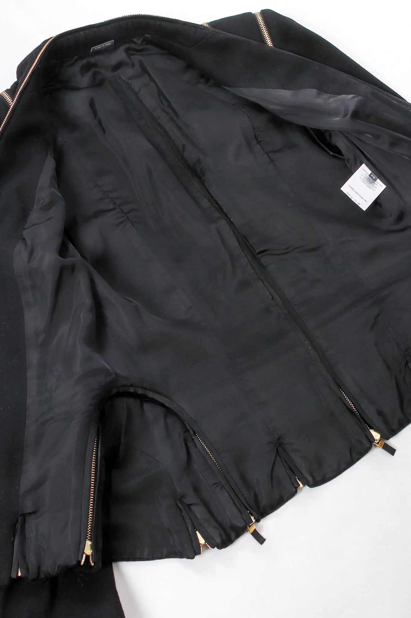Zipper Bustle Jacket