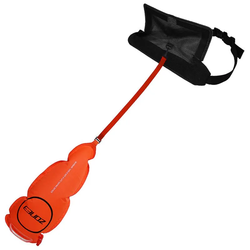 Zone3 Swim Safety Tow Float with Waist Belt Pouch