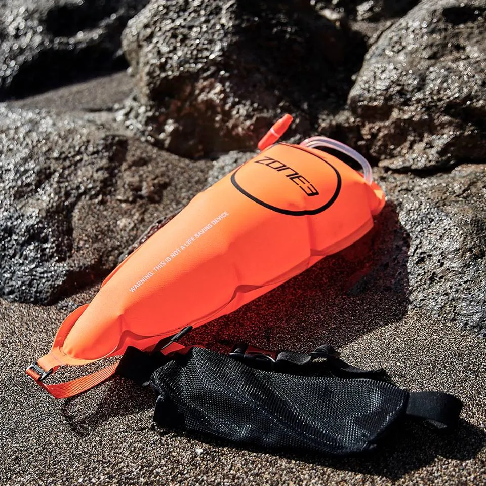 Zone3 Swim Safety Tow Float with Waist Belt Pouch